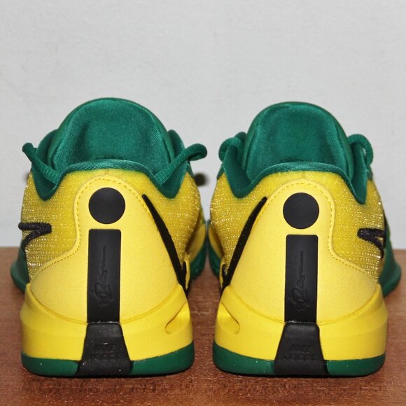 Nike Sabrina 1 Oregon Ducks Basketball Shoes Womens 7.5 Green Yellow - Picture 6 of 7
